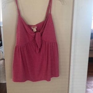 Pink mossimo tank